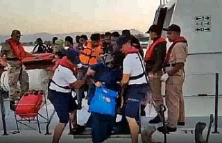 Ölüme yolculuk yapan 32 göçmen böyle yakalandı