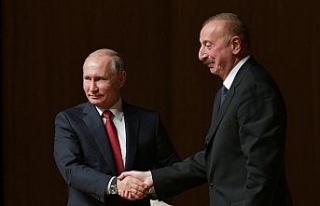 Putin Aliyev ile bir araya geldi
