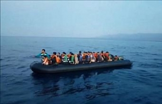 Sahil Güvenlik ekipleri Afgan mültecileri böyle...