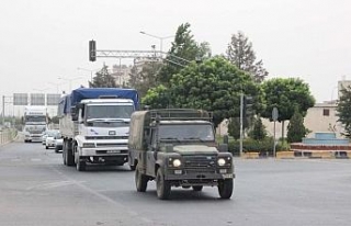 Suriye’ye mühimmat ile zırhlı araç sevk edildi