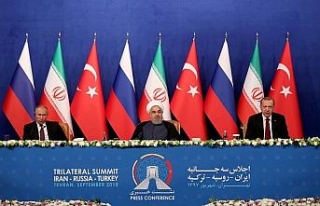 Tahran Zirvesi’nden ortak bildiri