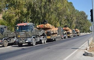 Tanklar Suriye sınırına gidiyor