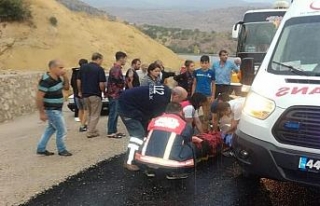Tarım işçilerini taşıyan minibüs devrildi: 7...