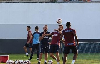 Trabzonspor 15 eksikle çalıştı