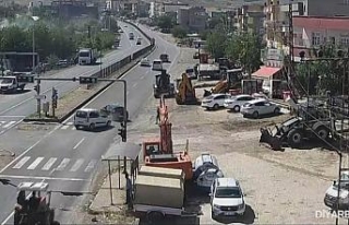 Trafik kazaları MOBESE’ye yansıdı