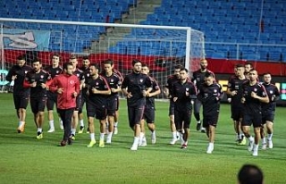 Türkiye A Milli Takımı hazırlıklarını tamamladı