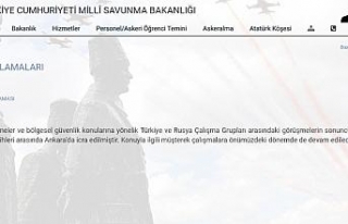 Türkiye ve Rusya Çalışma Grupları Suriye’yi...