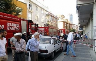 Üsküdar’da mobilya atölyesinde yangın paniği