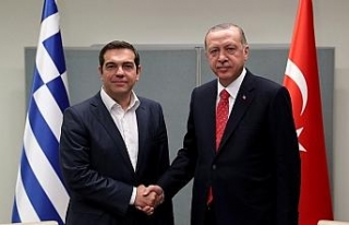 Yunanistan Başbakanı Çipras ile görüştü