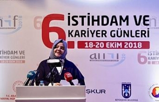 "1 milyon 250 bin kişi özel sektörde işe..."