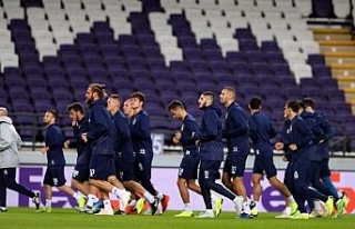 Anderlecht maçı hazırlıkları tamamlandı