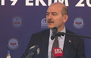 Bakan Soylu muhtarlarla bir araya geldi