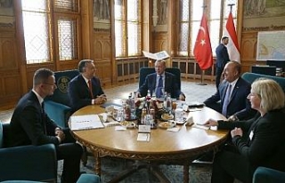 Cumhurbaşkanı Erdoğan Macaristan Başbakanı ile...