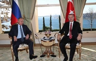 Erdoğan, Putin ile bir araya geldi