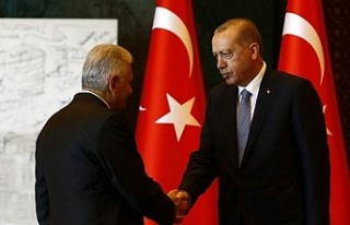 Erdoğan TBMM Başkanı Yıldırım’ı kabul etti