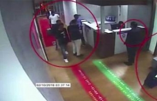 Esrarengiz Suudi ekibin görüntüleri ortaya çıktı
