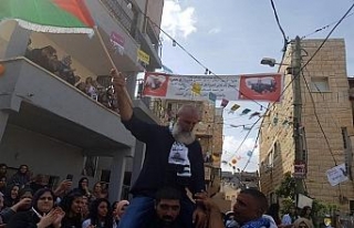 Filistinli Mahmud Cebbarin 30 yıl sonra özgürlüğüne...