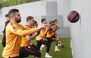 Galatasaray, Bursaspor maçı hazırlıklarını sürdürdü