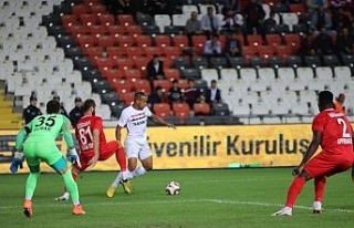 Gaziantep’te gol sesi çımadı