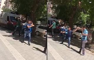 Kanlı park kavgası kamerada