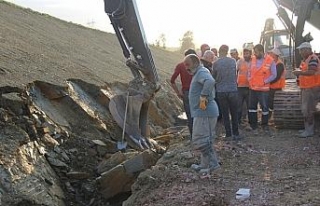 Kuzey Marmara Otoyolu inşaatında göçük: 2 yaralı