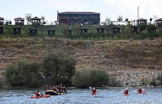 Muş’ta ’Su Sporları Şenliği’ düzenlendi