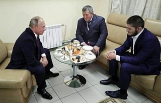 Putin, Nurmagomedov ile bir araya geldi