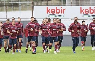 Trabzonspor Antalyaspor maçı hazırlıklarını...