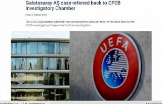 UEFA, Galatasaray’ı yeniden inceleyecek