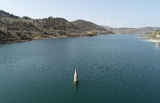 ’Yalnız minare’ havadan görüntülendi