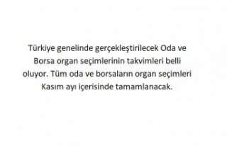 Oda ve borsalarda seçim heyecanı yaklaşıyor…