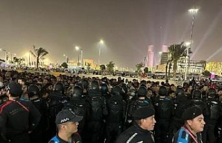 Türk polisi Dünya Kupası final maçında görev...