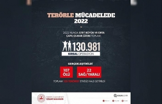 Bakan Soylu, 2022 yılı terörle mücadele verilerini...