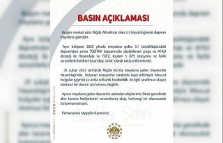 Aksaray Valiliği'nden 'Hasan Dağı'...