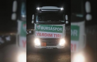 Bursaspor’dan Diyarbakır’a yardım TIR’ı