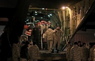 İspanyol arama kurtarma ekibi kargo uçağıyla İstanbul’a...