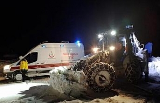 Samsun’da kardan 133 mahalle yolu kapalı