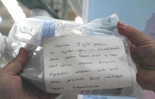 Depremzedelere gönderdikleri eşyaların arasındaki...