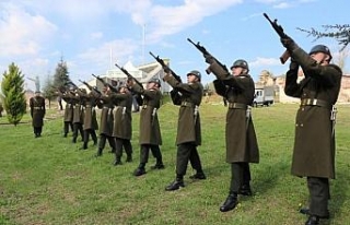 Edirne'de Balkan Savaşları şehitleri, törenle...