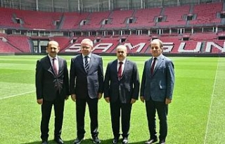 Samsun Valisi Dağlı, Türkiye-Galler maçı öncesi...