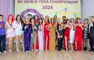 Türk Sporcular 9. Dünya Yoga Şampiyonası’nda...