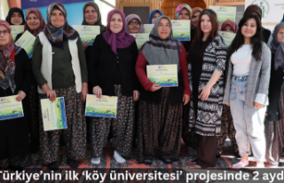 Türkiye’nin ilk ‘köy üniversitesi’ projesinde...