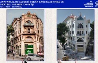 Anafartalar caddesi yeniden canlanıyor .