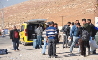 Suriyelilerin bayram dönüşü devam ediyor