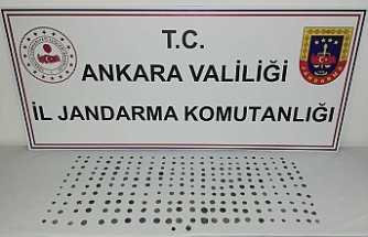 Ankara'da 'tarihi eser' operasyonu; kaçak kazı yapan şüpheliye gözaltı