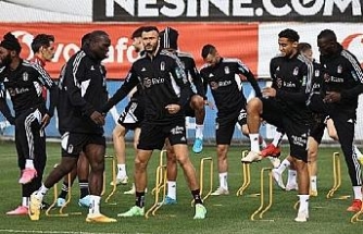Beşiktaş, Galatasaray maçının hazırlıklarını sürdürdü