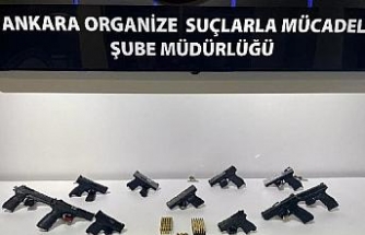 Ankara'da 'silah kaçakçılığı' operasyonu: 4 gözaltı