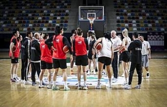 A Milli Kadın Basketbol Takımı, Slovakya maçı hazırlıklarına başladı