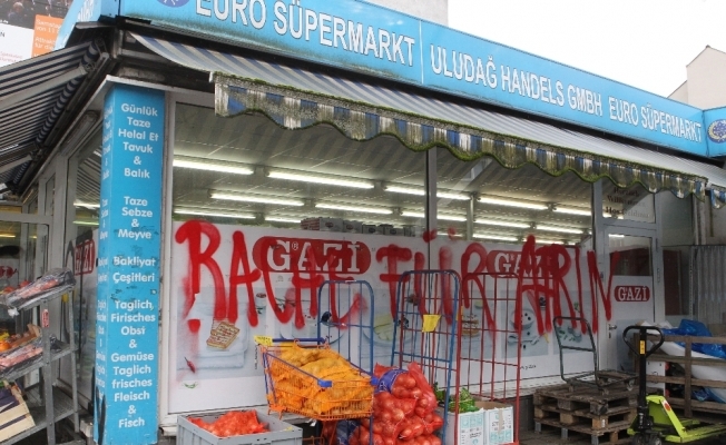 Almanya’da Türk marketine saldırı