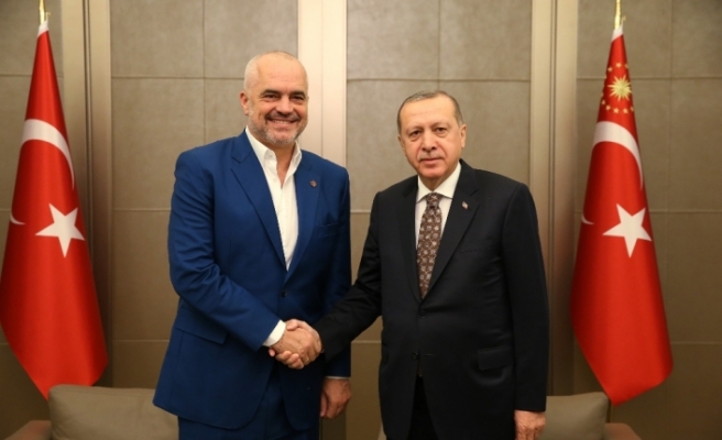 Arnavutluk Başbakanı Rama’yı kabul etti